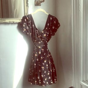 A & F Summer Dress - XXS Petite - floral - Sexy